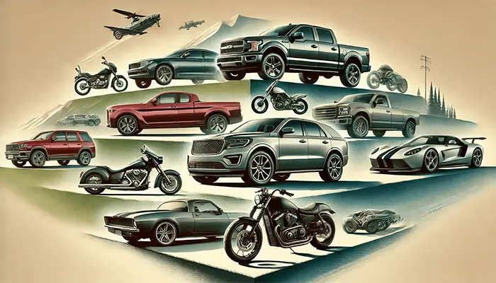 different vehicle types
